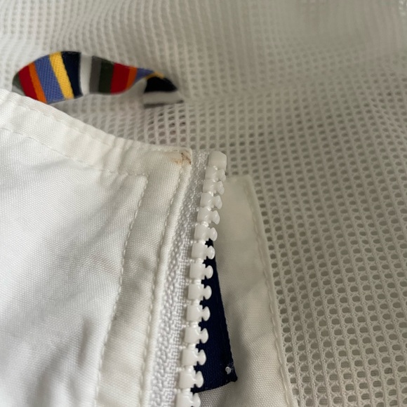 Vintage Catalina 2 Piece Set White Sport Vest & Sweatpants Set (size L) - Picture 6 of 12